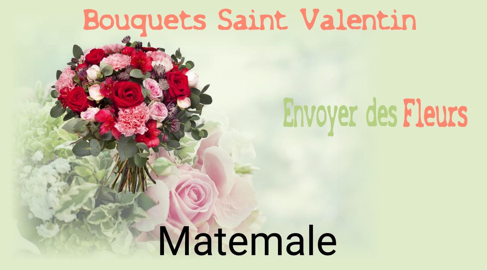 Roses de Saint-Valentin livrées à Matemale
